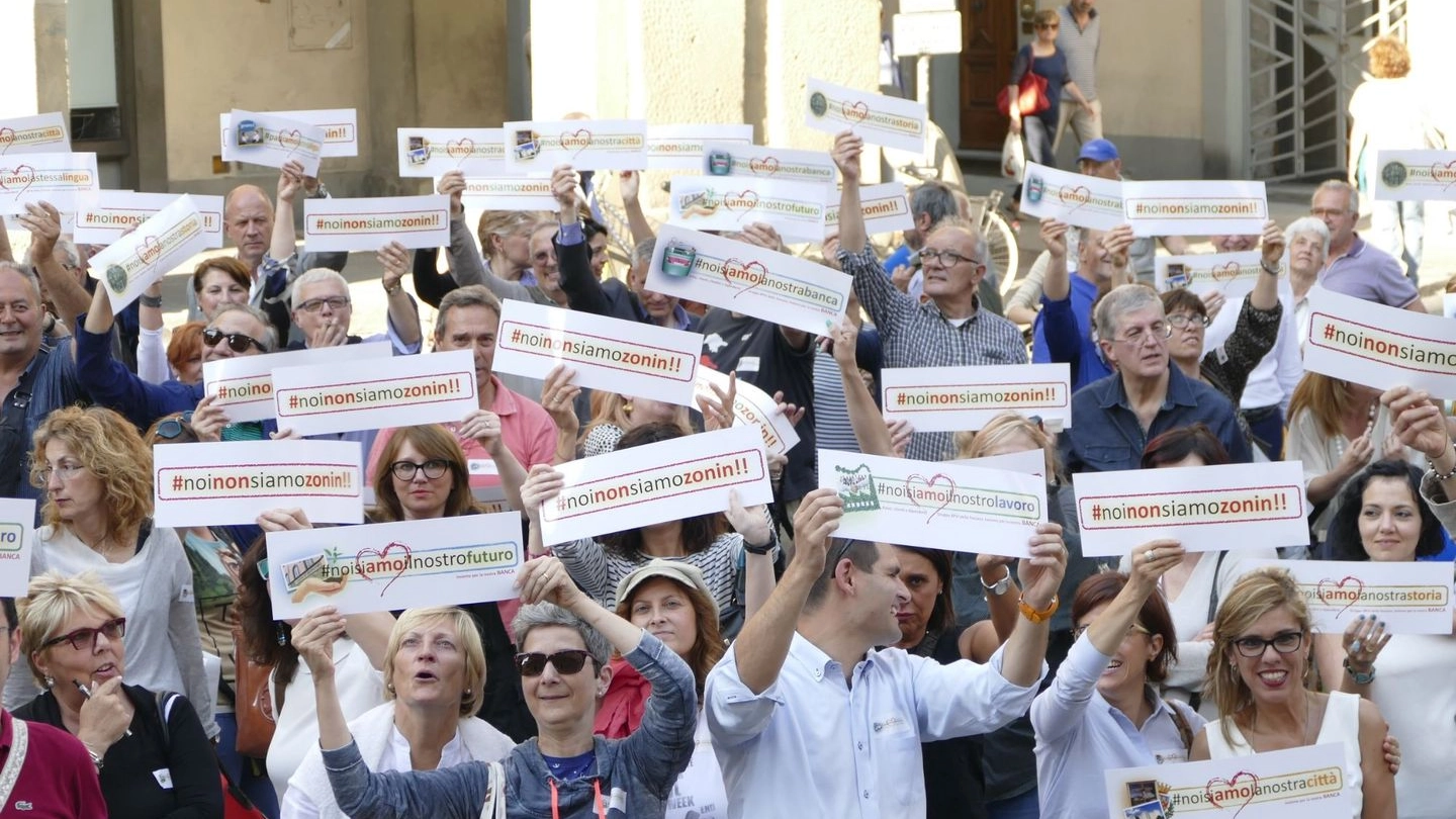 Il flashmob a Prato (foto Attalmi)