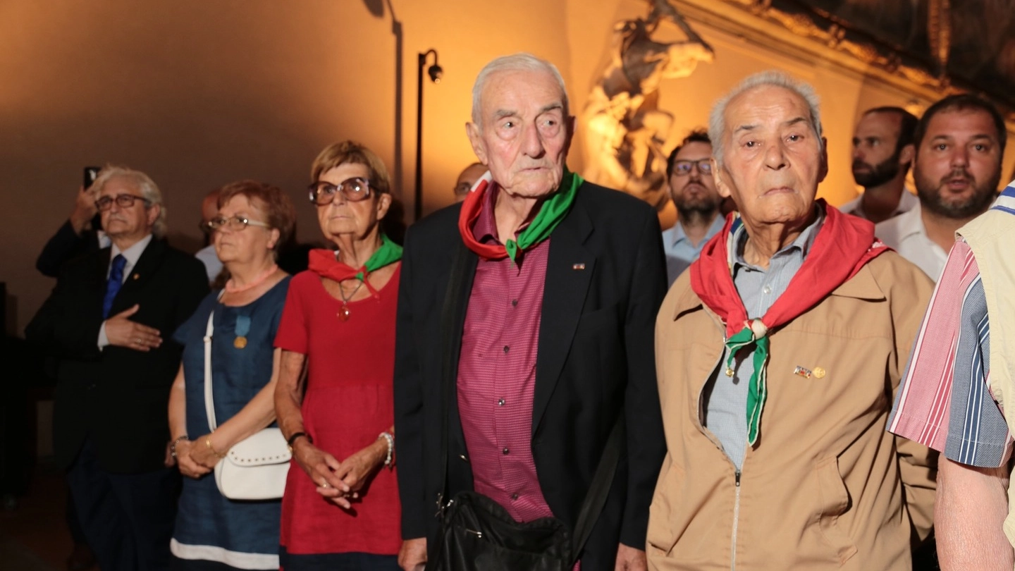 Festa per la ricorrenza della Liberazione di Firenze (Giuseppe Cabras/New Press Photo)