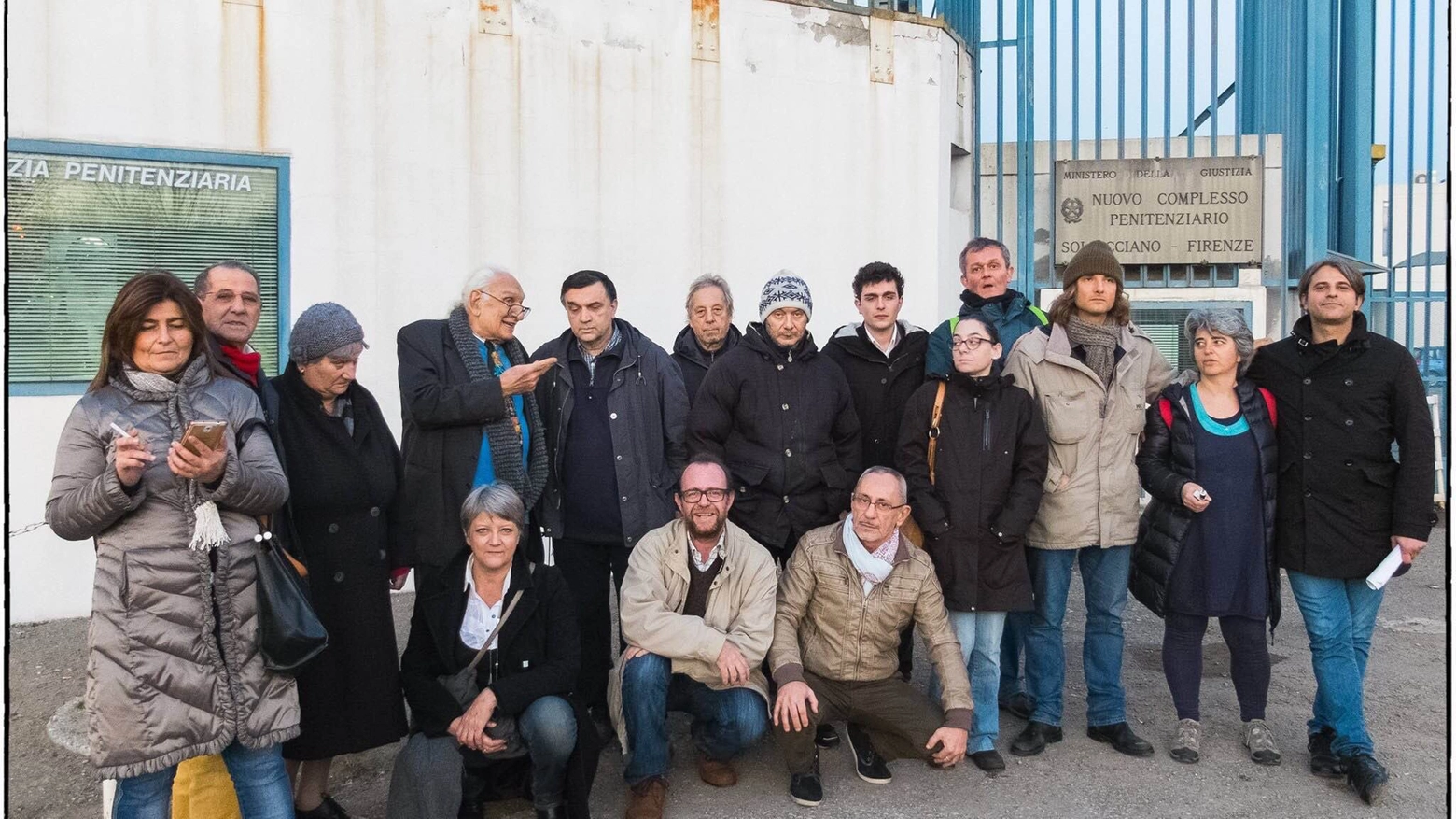 La delegazione radicale a Sollicciano nel Natale 2015