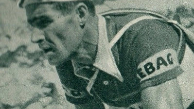 Il ciclista Bruno Pasquini
