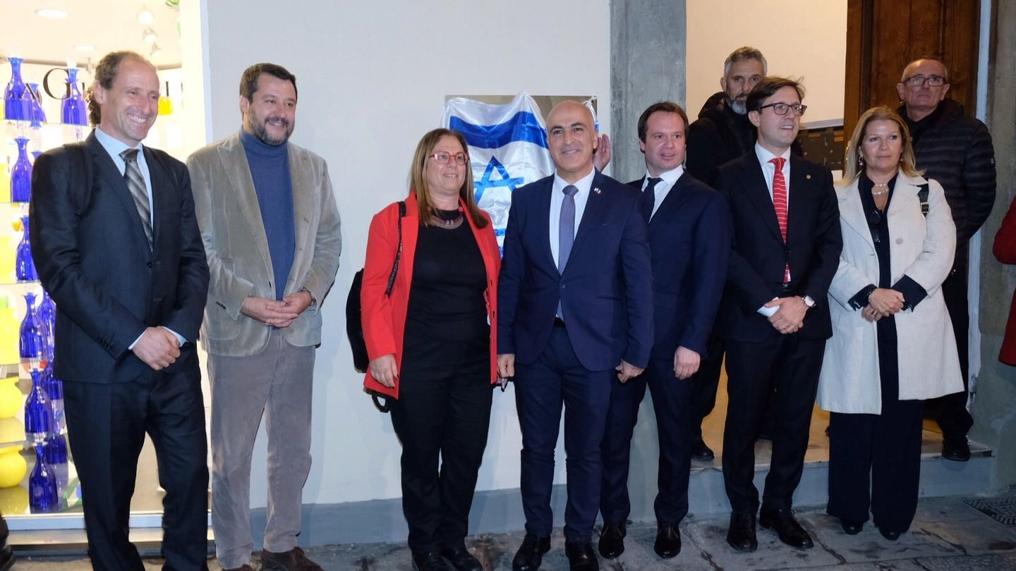 L'inaugurazione del consolato di Israele a Firenze (New PressPhoto)