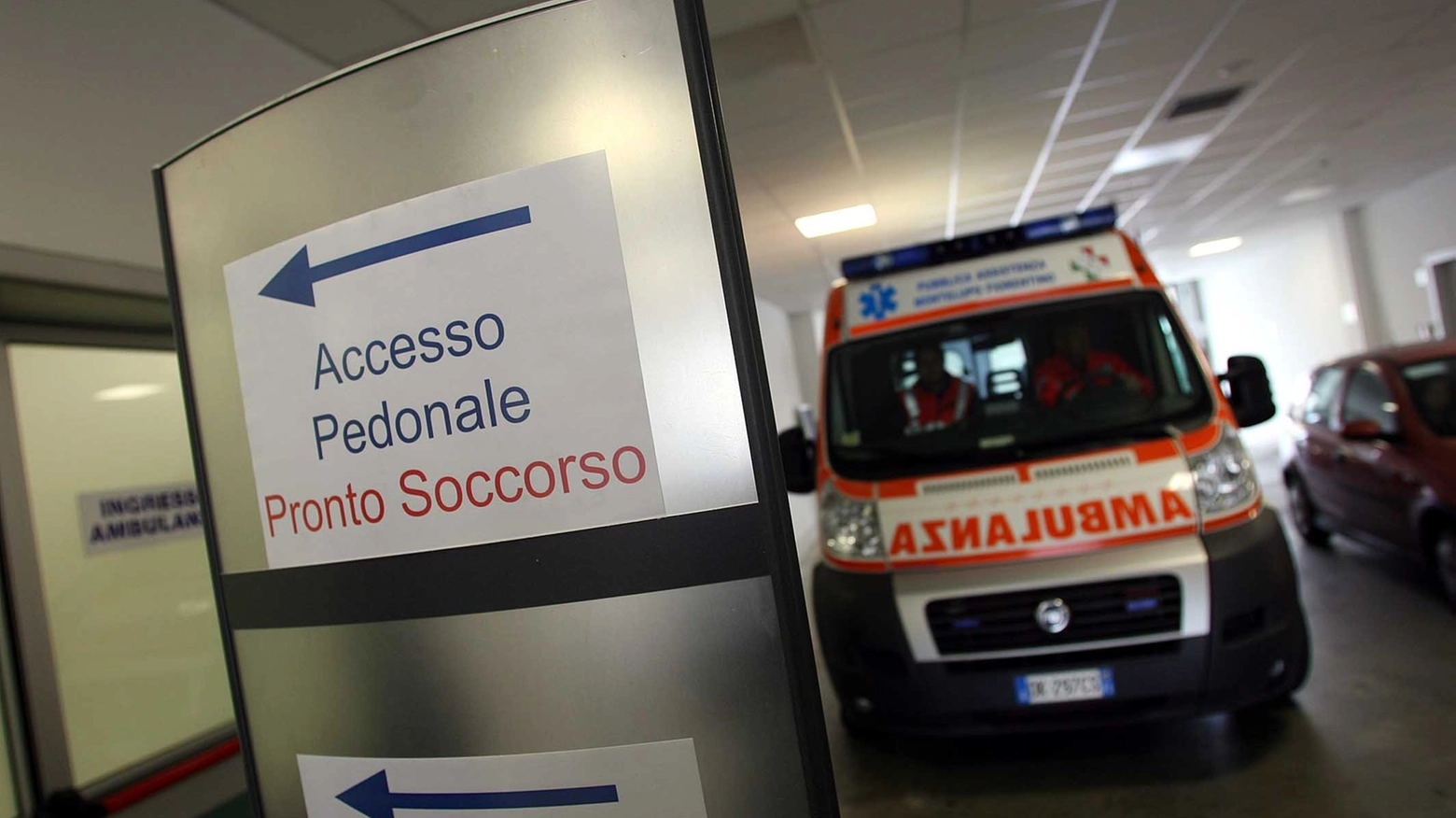 Il pronto soccorso dell'ospedale di Empoli