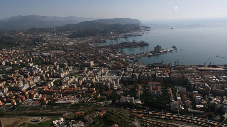 Una veduta della città di La Spezia
