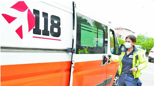 Un'ambulanza (Foto di repertorio)