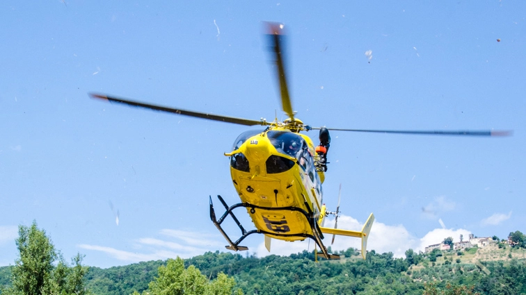 L'elisoccorso regionale Pegaso (foto di repertorio)