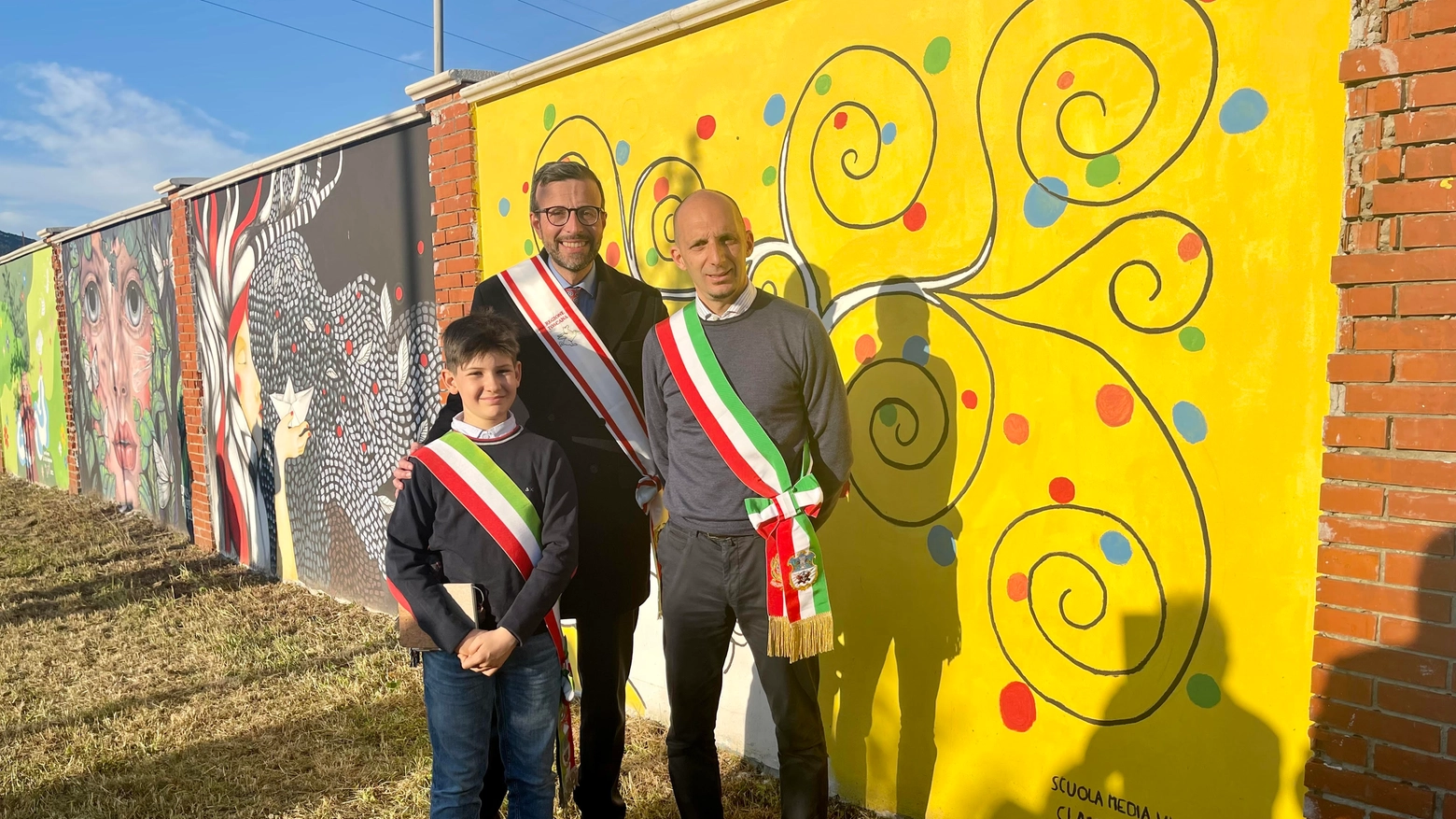 Il consigliere regionale Mazzeo col sindaco Ferrucci Il consigliere regionale Mazzeo col sindaco Ferrucci