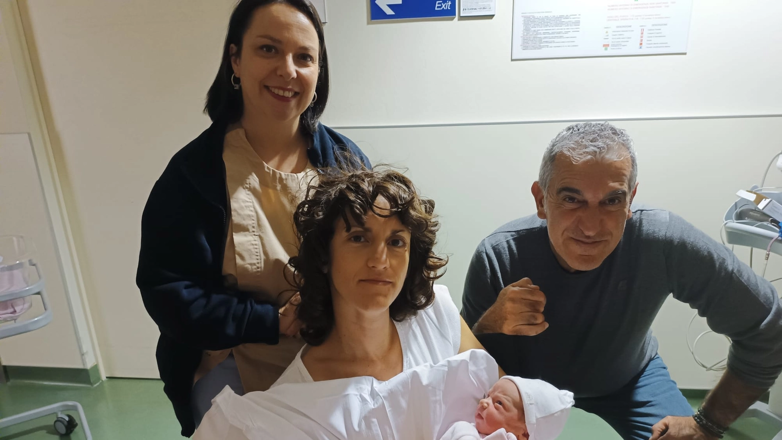 È Noa la prima nata del 2024 all’ospedale di Lucca