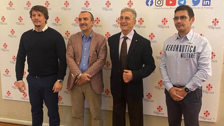 La presentazione a Palazzo Vecchio La presentazione a Palazzo Vecchio