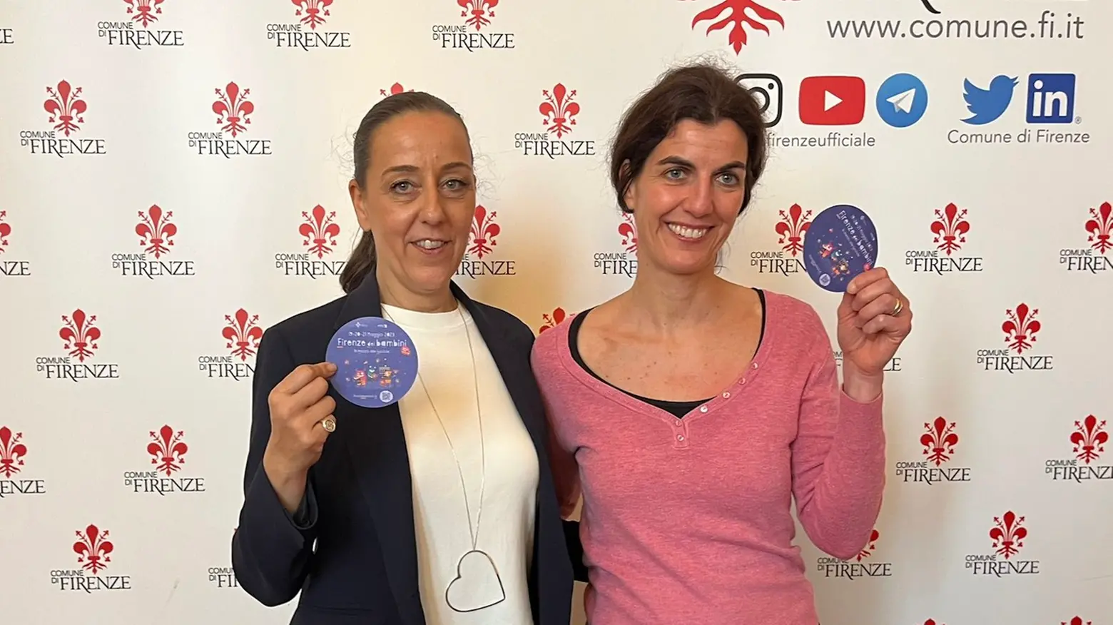L'assessore Sara Funaro e Valentina Zucchi di MUS.E