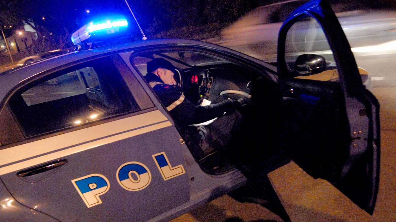 Intervento della polizia (foto repertorio)