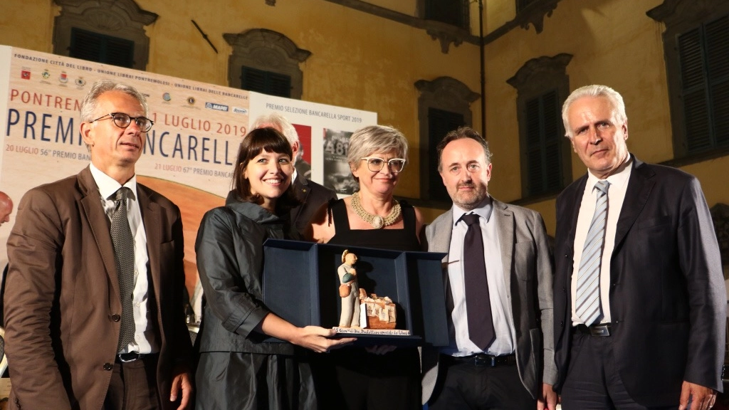Alessia Gazzola riceve il premio (foto Pasquali)