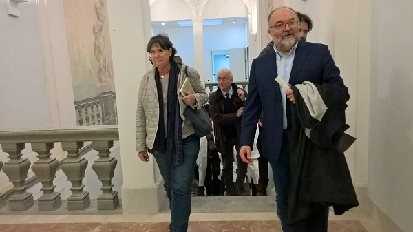 L'assessore Stefania Saccardi e il direttore Paolo Morello