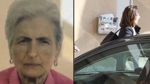 Casimirro Delli, 90 anni, ha ucciso la moglie Neda, 82 (nel riquadro)