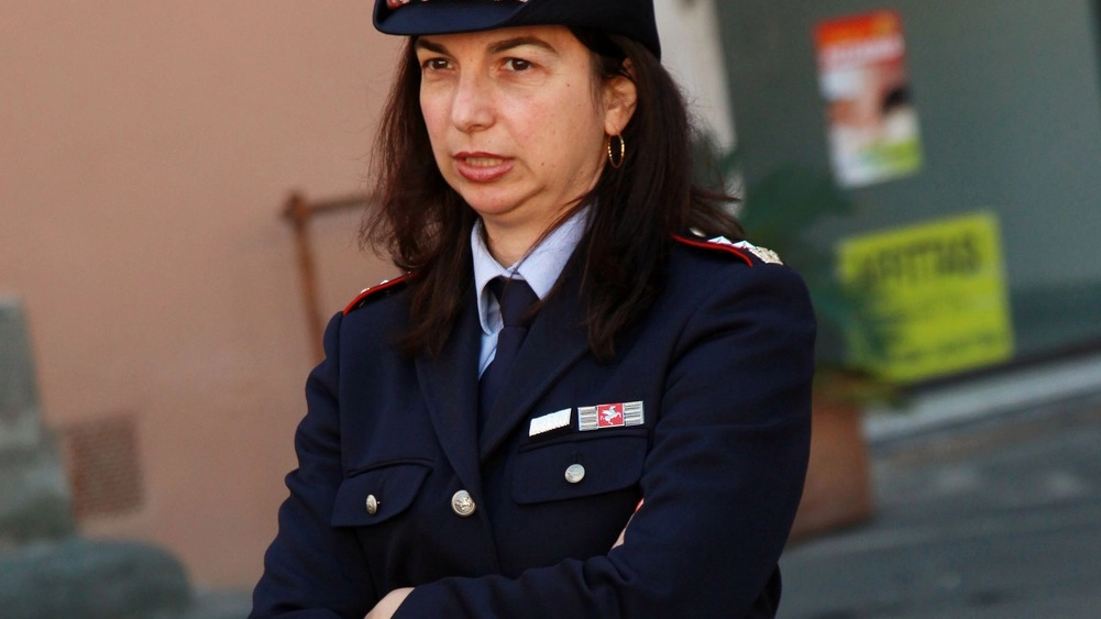 Comandante della municipale dell'Unione dei Comuni, Annalisa Maritan (Foto Gianni Nucci)