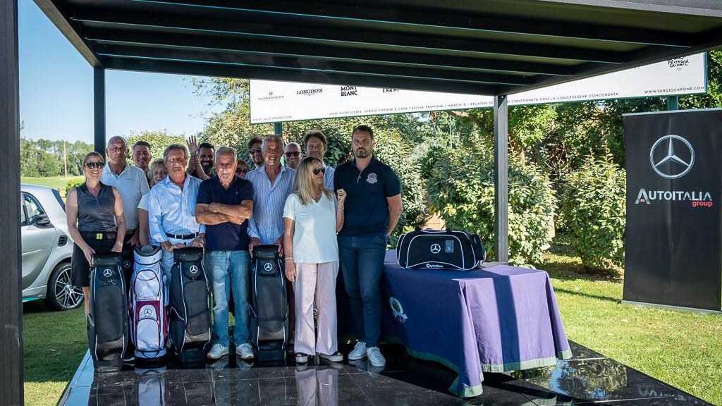 I premiati del Trofeo Mercedes Auto Italia Group al Cosmopolitan di Tirrenia