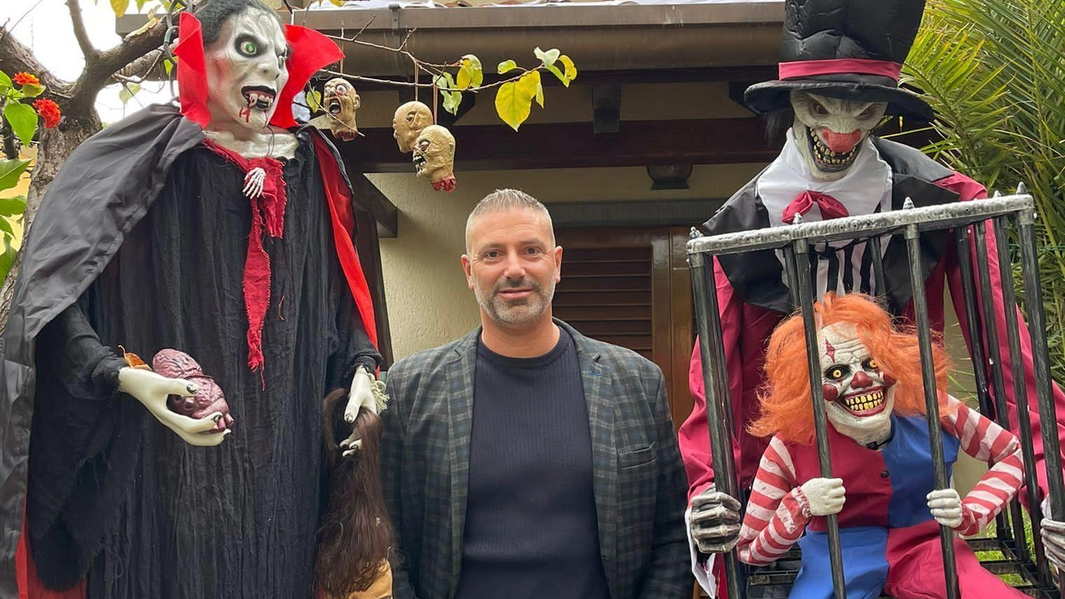 Halloween tra horror e beneficenza. Padre e figlio raccoglieranno fondi Halloween tra horror e beneficenza. Padre e figlio raccoglieranno fondi