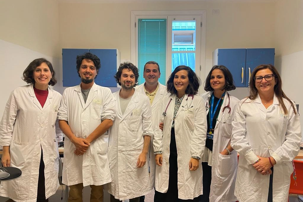 Foto di gruppo per l'équipe
