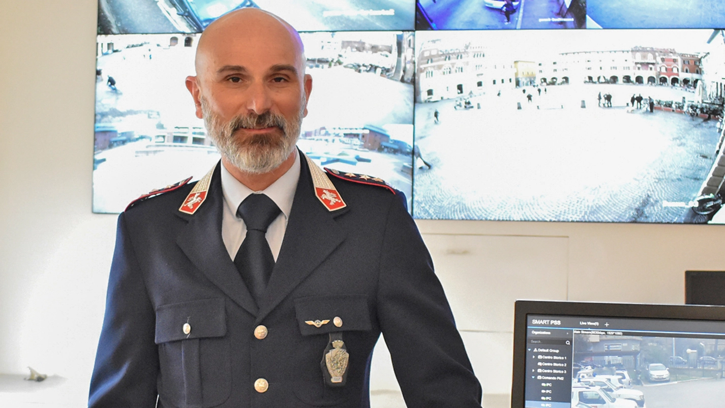 Alessio Pasquini, comandante della Polizia municipale cittadina