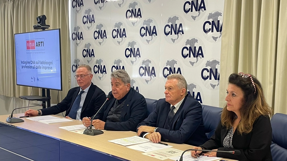 La presentazione in Cna La presentazione in Cna