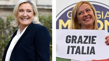 Vittoria Giorgia Meloni, sovranisti europei in festa. Ue: "Cooperazione con Italia"