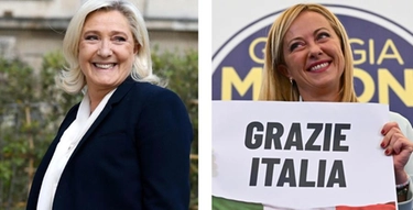 Vittoria Giorgia Meloni, sovranisti europei in festa. Ue: "Cooperazione con Italia"
