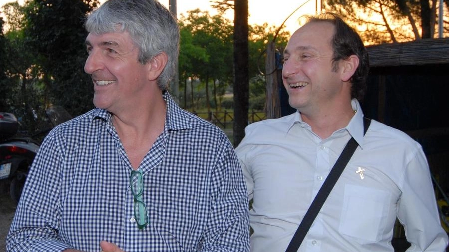 Paolo Rossi e don Paolo De Grandi