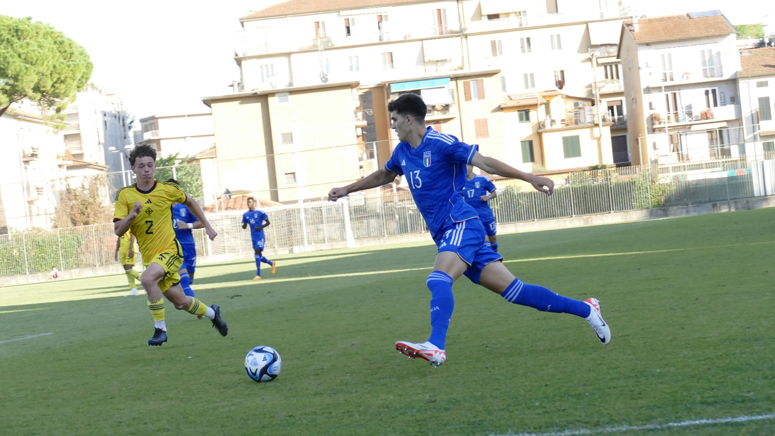 Al Lungobisenzio successo nell’amichevole per 3-2 degli azzurrini campioni in carica. Lunedì 11 la sfida al Belgio