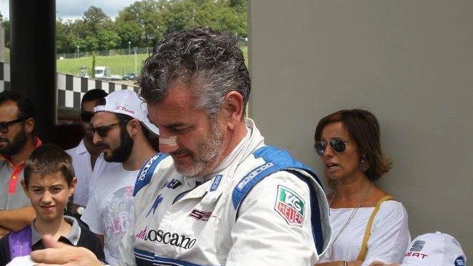 Sandro Pelatti, titolare Petroli Firenze, pilota e appassionato anche di automobilismo