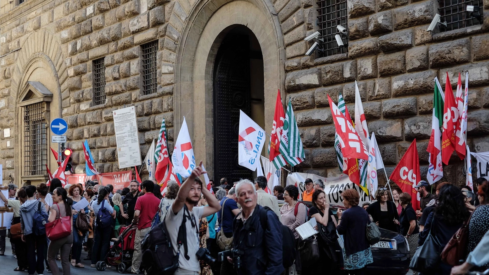 La mobilitazione promossa dai sindacati della scuola (Giuseppe Cabras (New Press Photo)