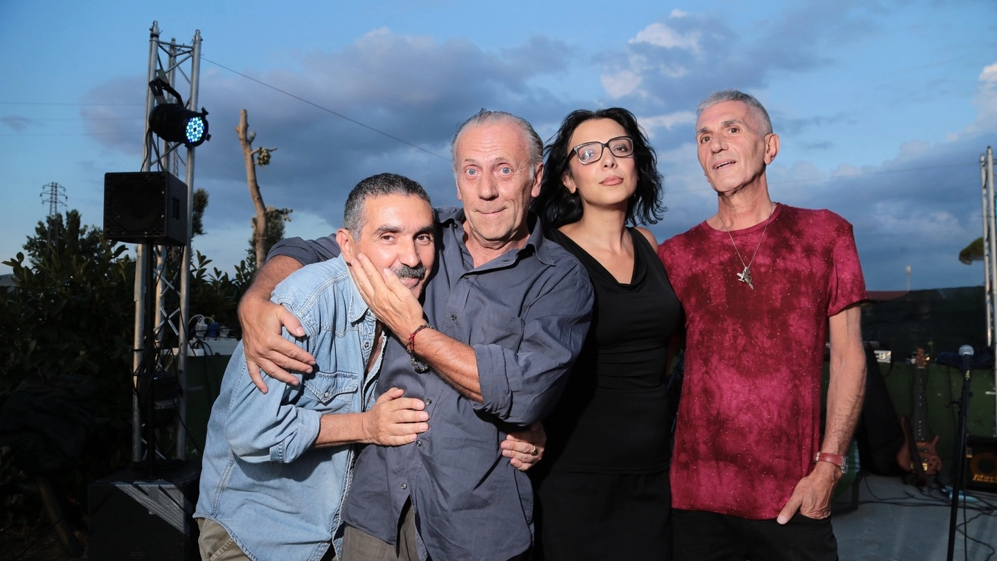 Da sinistra Bruno Casini, Daniele Trambusti, Elisa Giobbi, Massimo Altomare