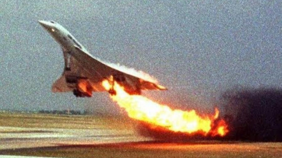 L'incendio del Concorde 