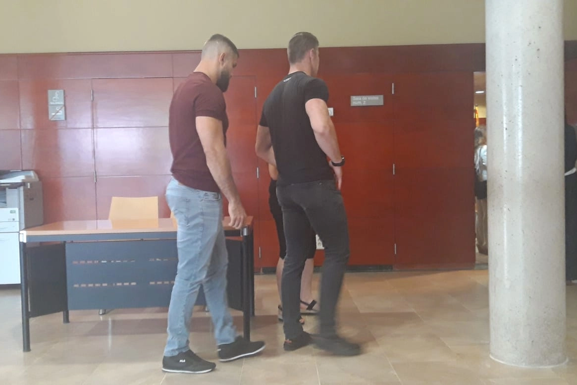L'arrivo dei due ceceni Khabiboul Khabatov e Mosvar Magamadov