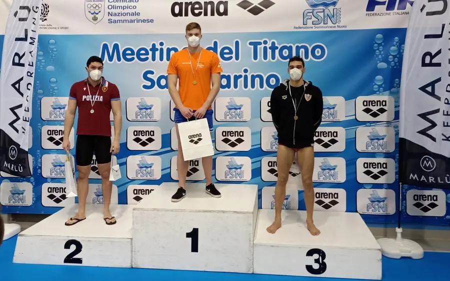 La Nuoto Uisp 2003 trionfa nel Meeting internazionale di San Marino con Luca Moni