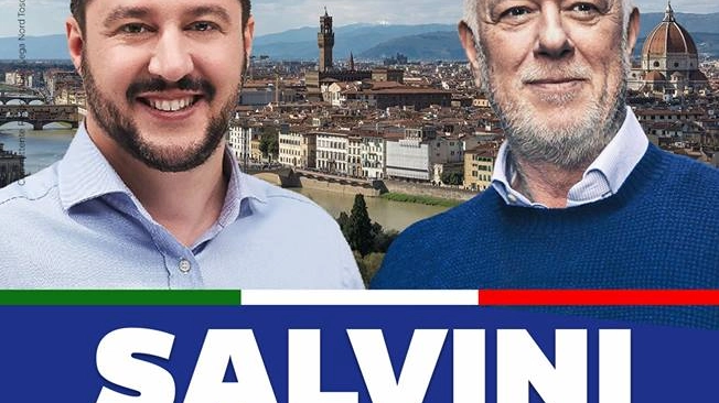 Matteo Salvini e Ubaldo Bocci