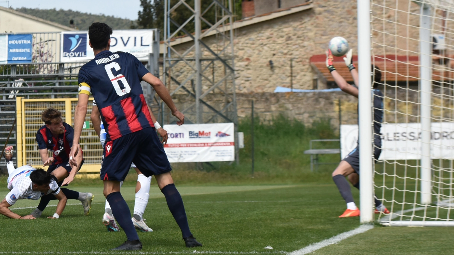 Mobilieri, pari last minute  ferma la corsa del Flaminia