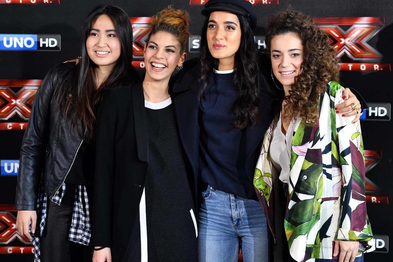 Le tre concorrenti della categoria Under Donna (Ansa)