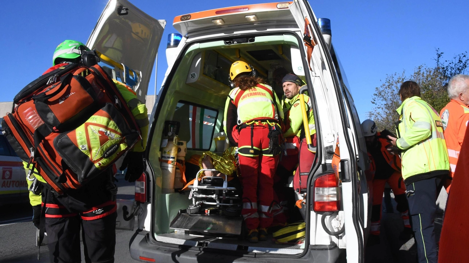 Ancora fuori casa 27 persone. Prognosi riservata per Marchi Ancora fuori casa 27 persone. Prognosi riservata per Marchi