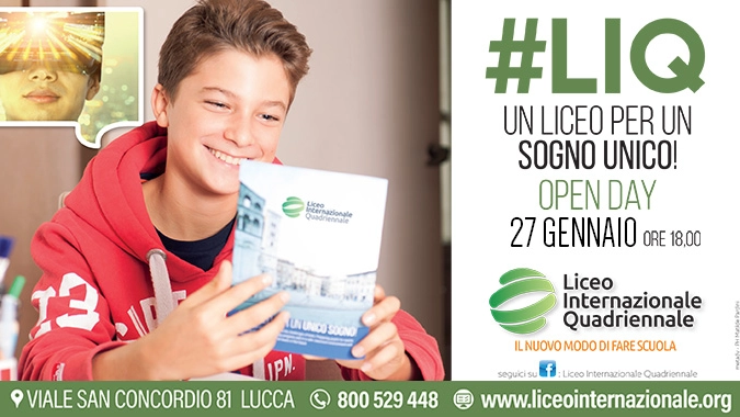 Open Day del Liceo Internazionale Quadriennale di Lucca