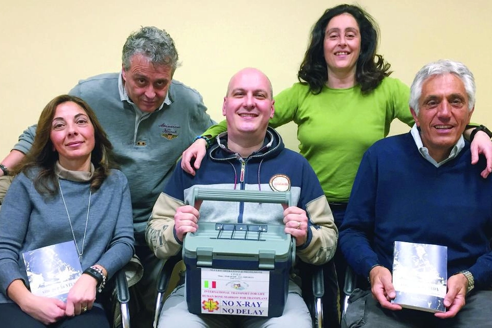 Paola Colosimo, Gabro Desideri, Andrea Nuti e (in piedi) Massimo e Patrizia Pieraccini