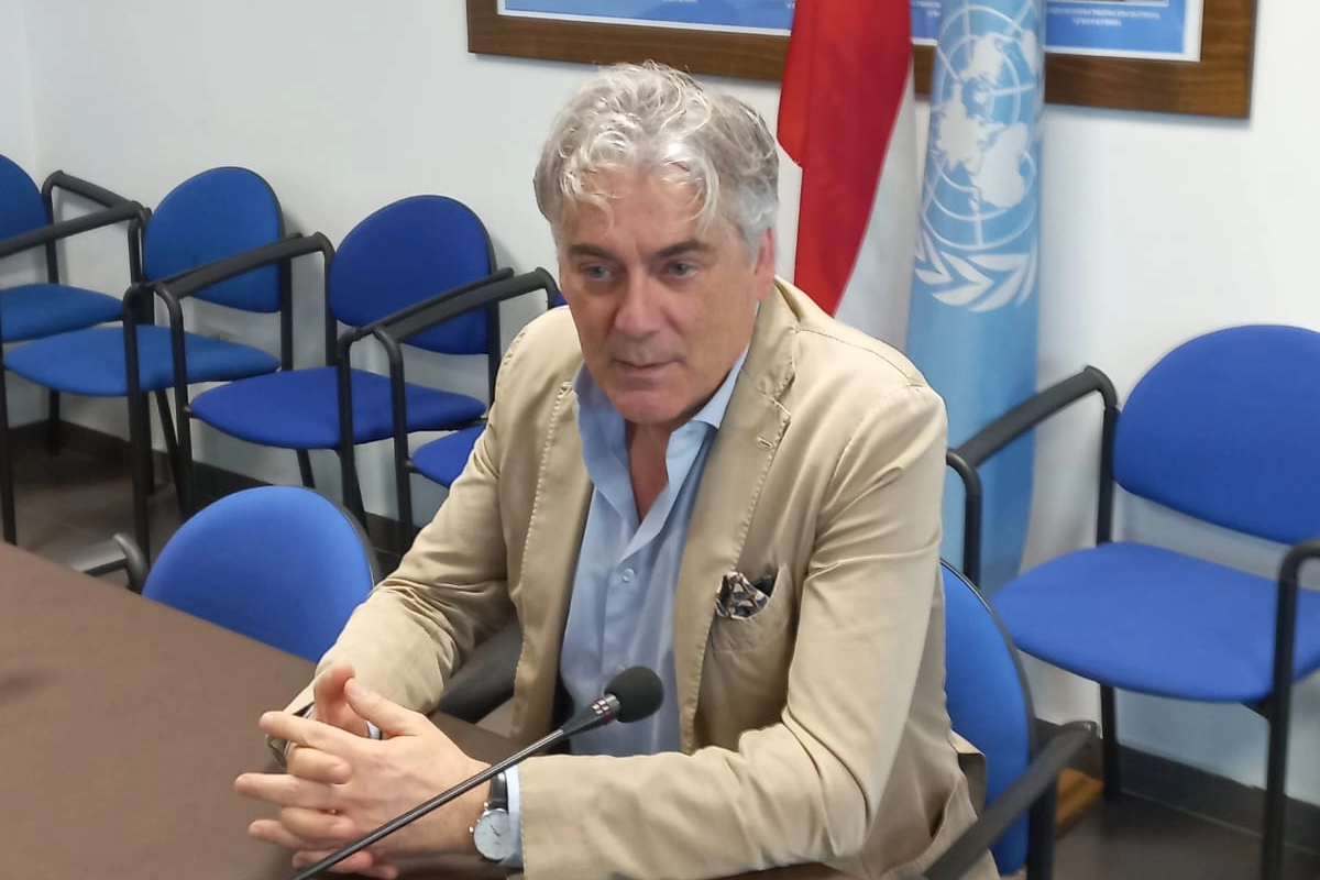 Andrea Tenenti, portavoce Unifil