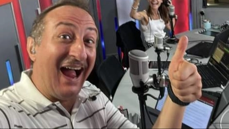 Il conduttore Mauro Casciari Il conduttore Mauro Casciari