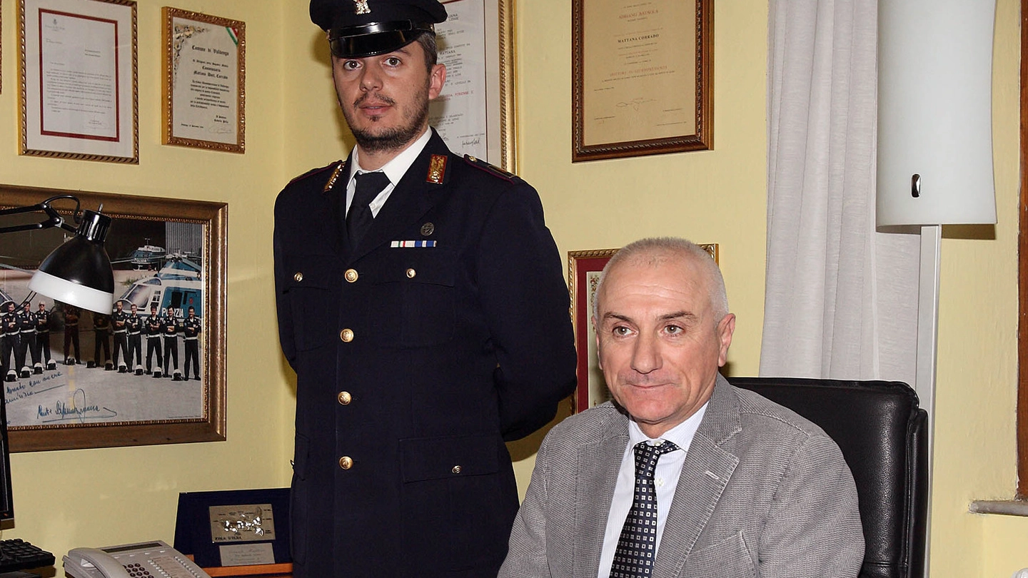 Fabio  Caprio, dirigente del commissariato di Montecatini e vicequestore, rafforza la lotta alla criminalità in città Foto Goiorani