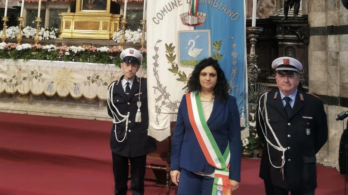 La Madonna delle Grazie  esposta nel duomo di Siena