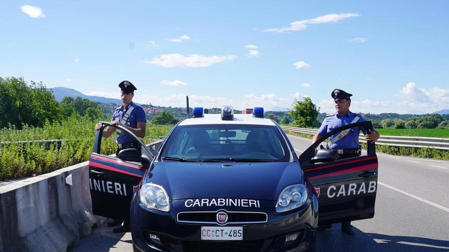 I carabinieri sul luogo dell'incidente (Sarah Esposito / Fotocronache Germogli)
