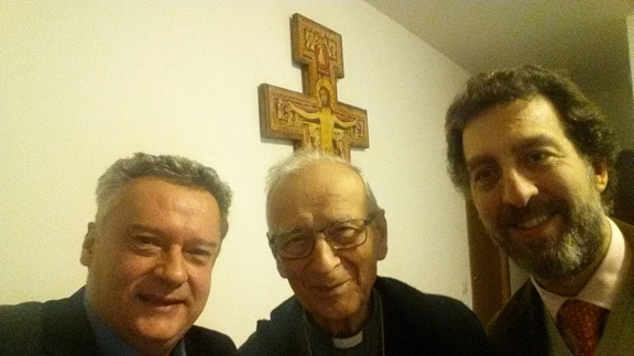 Il selfie con il cardinale Piovanelli di Roberto Davide Papini e Duccio Moschella