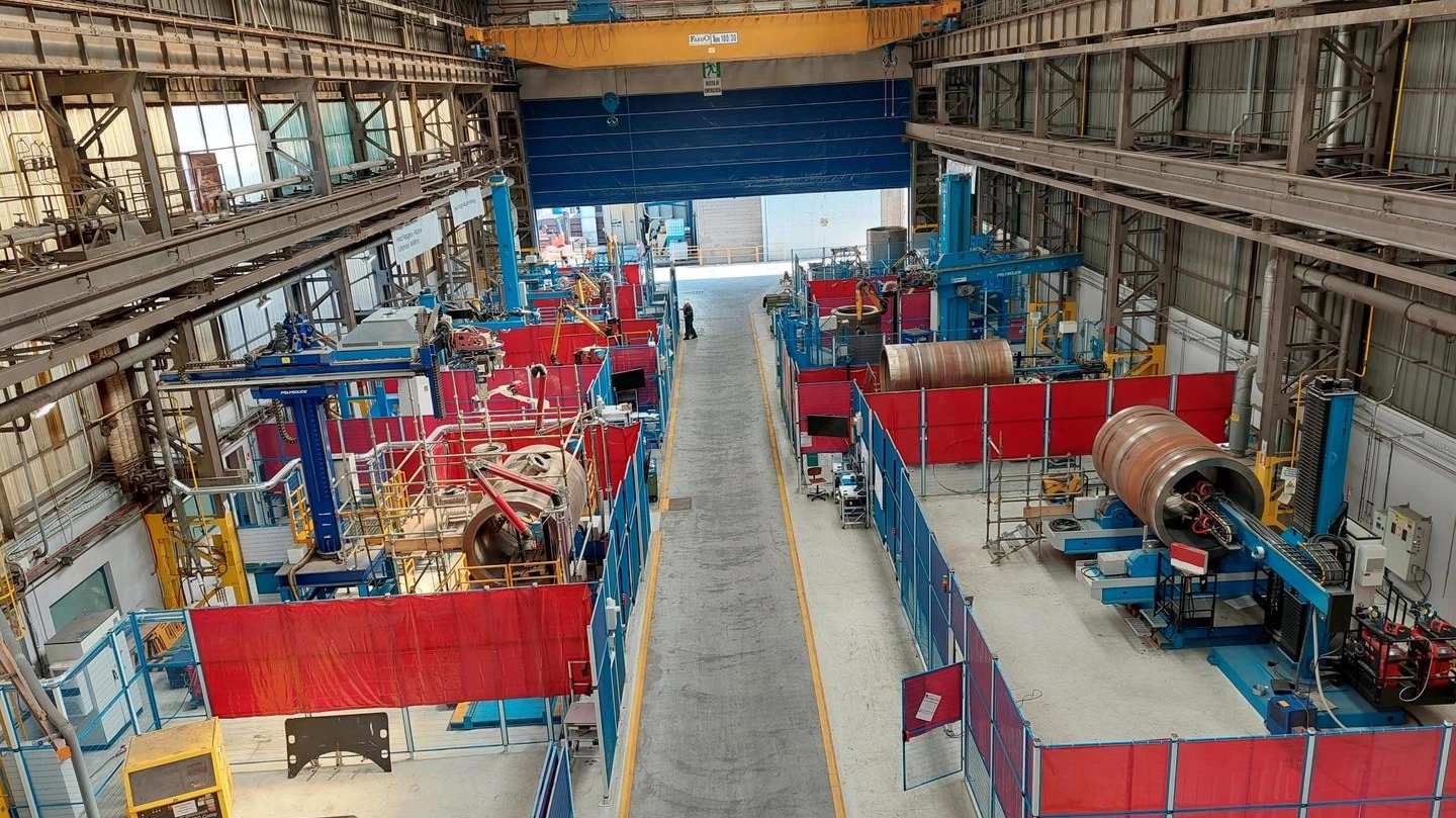 Il centro di produzione della Baker Hughes che adesso ha aperto nuovi spazi in Calabria Il centro di produzione della Baker Hughes che adesso ha aperto nuovi spazi in Calabria