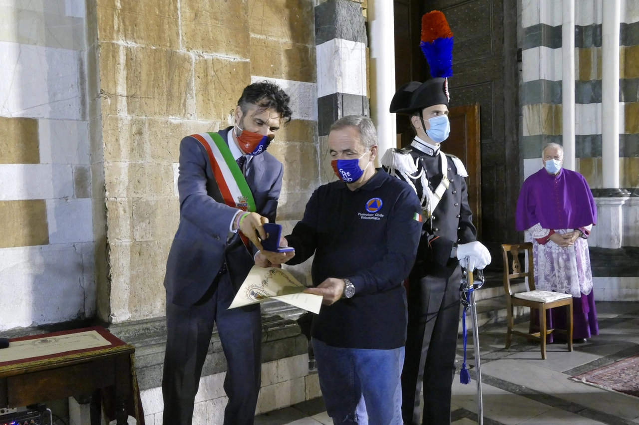 Il Gigliato d'oro per la protezione civile