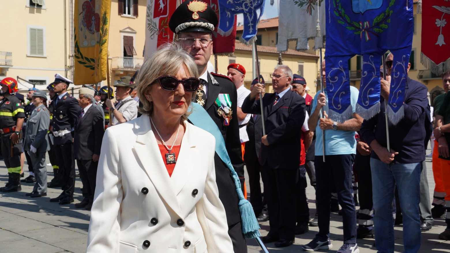 Cerimonia per la Festa della Repubblica (foto Tempestini/Attalmi) Cerimonia per la Festa della Repubblica (foto Tempestini/Attalmi)