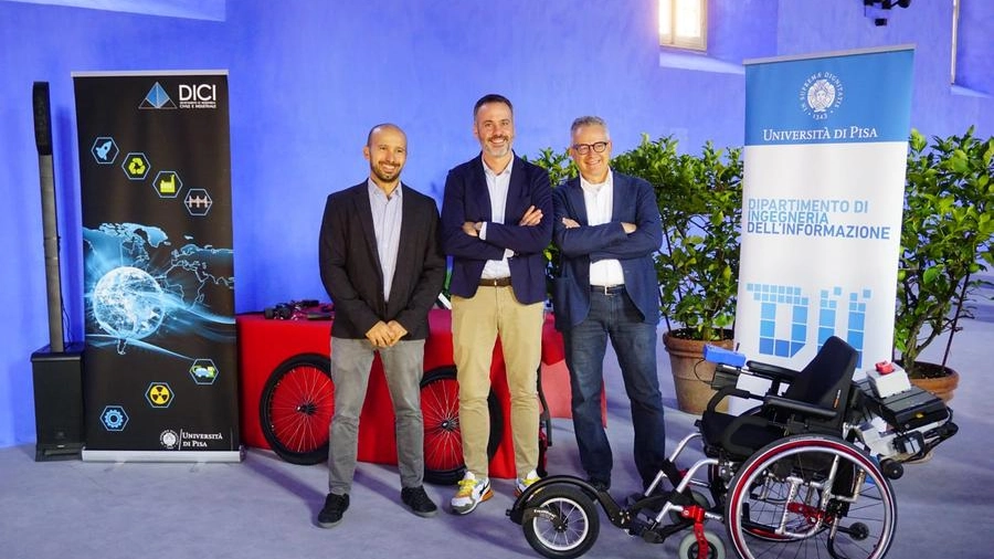 Francesco Bucchi (DICI), Dario Mondini (DICI) e Luca Fanucci (DII)