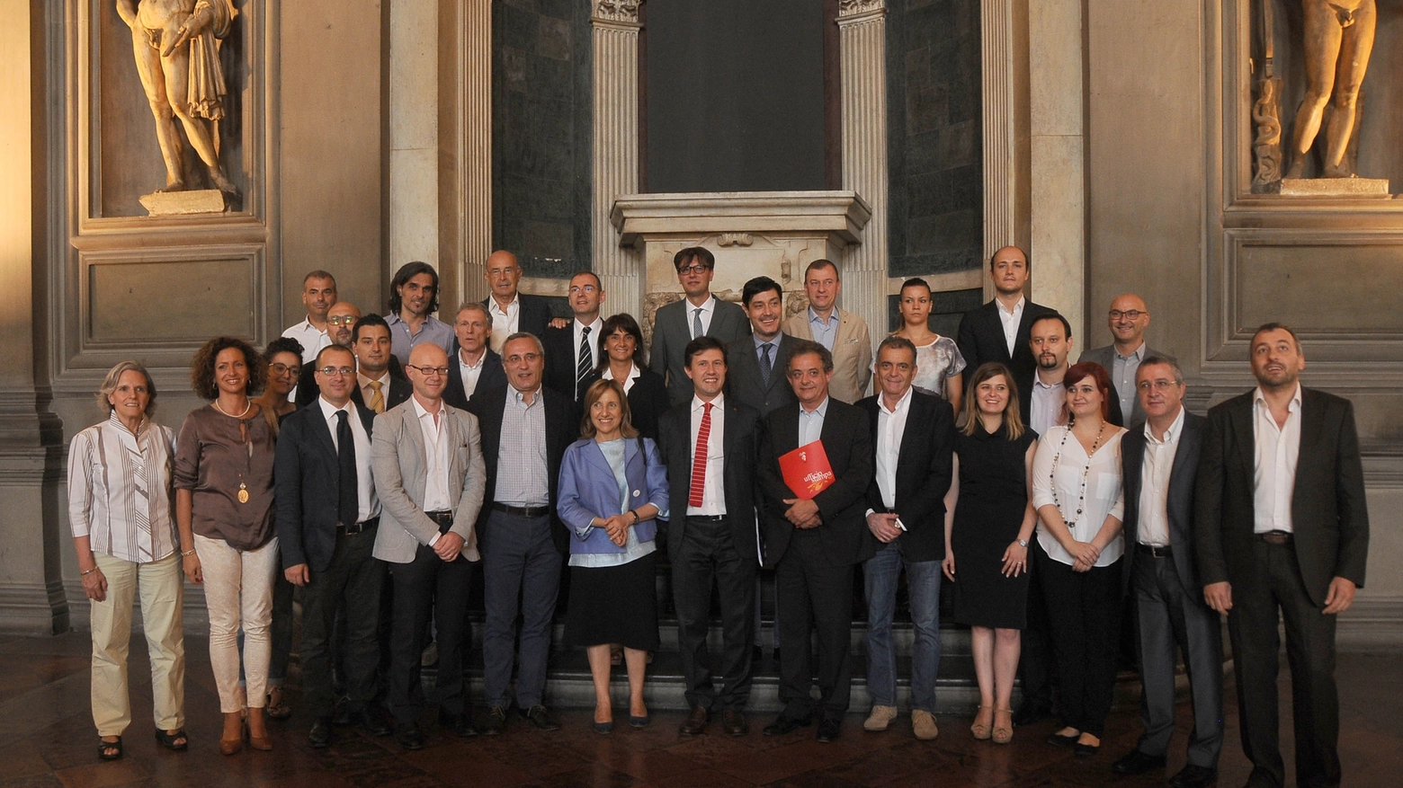 L'incontro tra il sindaco Nardella, il ministro Lanzetta e i sindaci (New Press Photo)